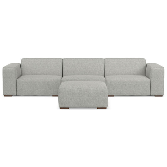 Rex 3 Seater Sofa and Ottoman