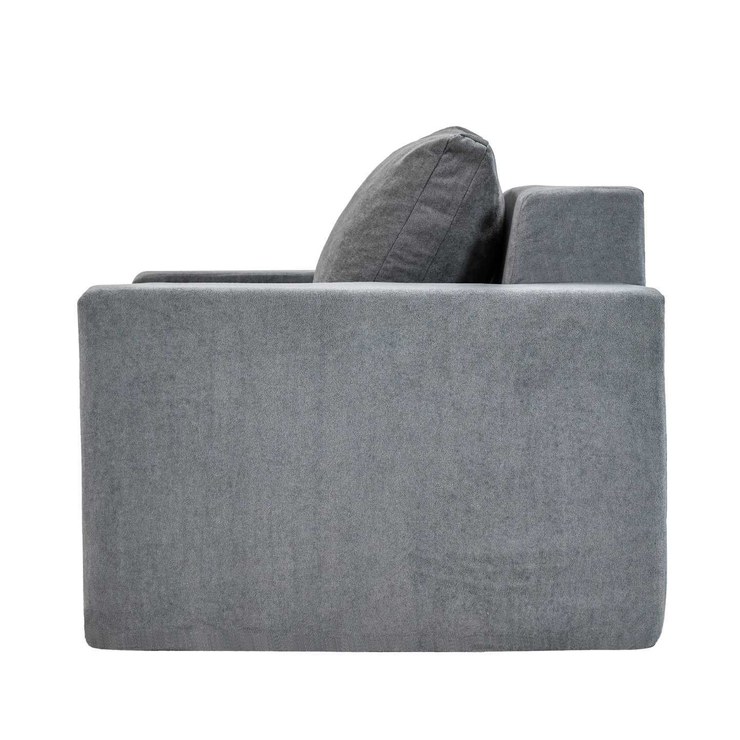 Sofa in a box Foam Sofa Couch with Pillow, Bean Bag Chairs for Adults Stuffed High-Density Foam, Large Bean Bag Sofa for Living room Bedroom Gaming Room