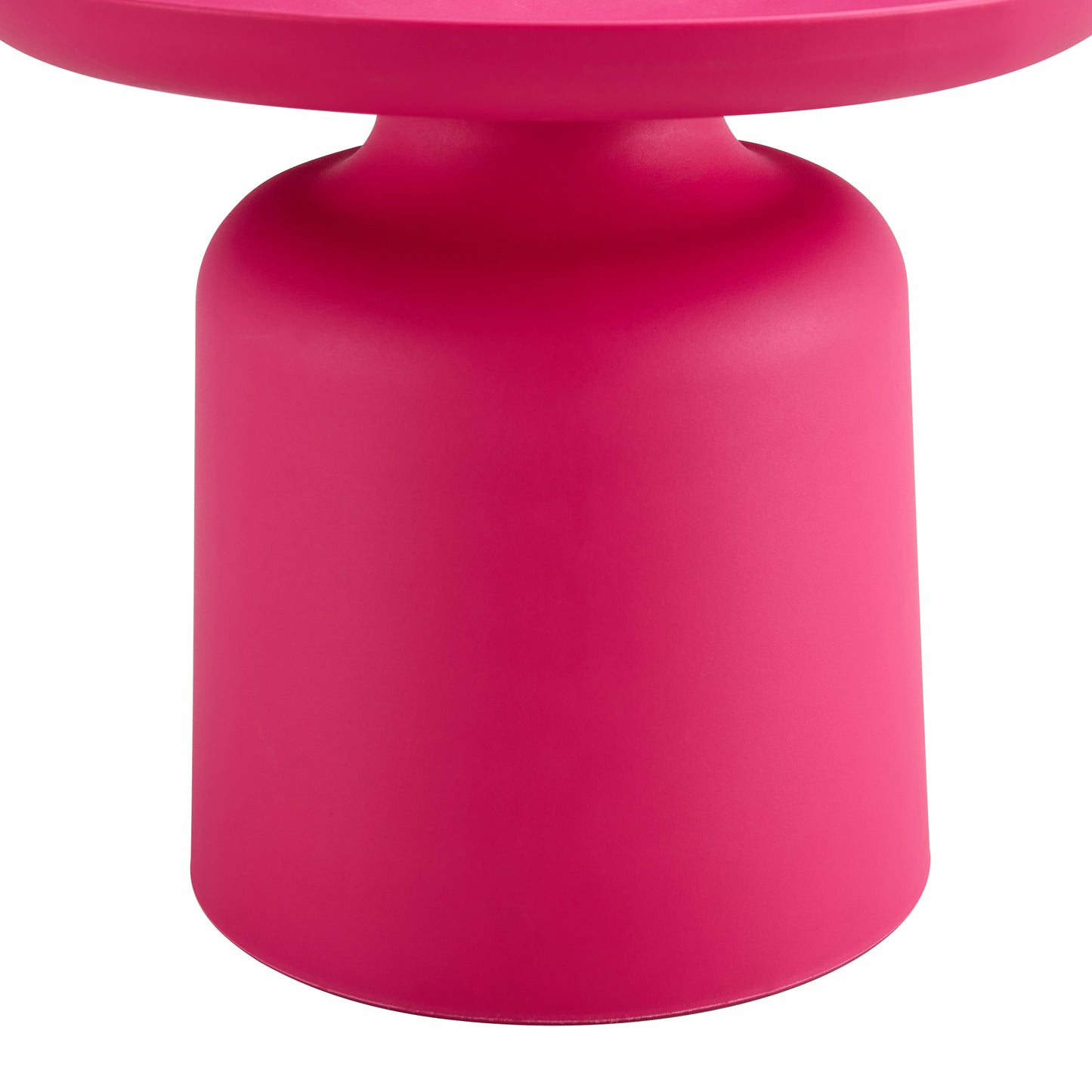 Magenta Fashion Stylish and Versatile Plastic Round Side Table indoor / outdoor use