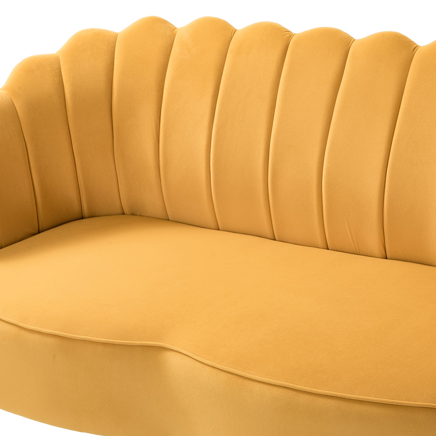 Donata 50.2"Loveseat-MUSTARD