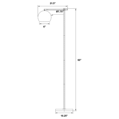 Brass Task Floor Lamp