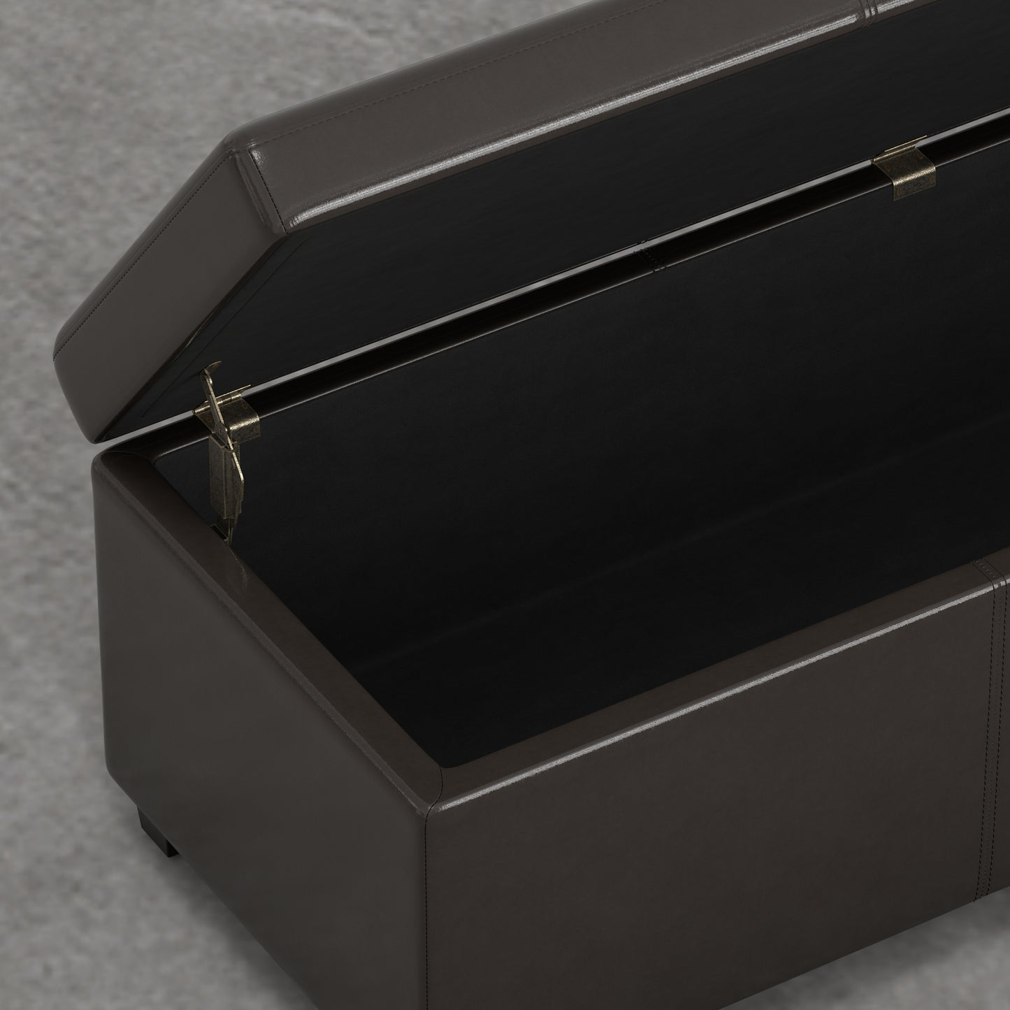 Lincoln Extra Large Storage Ottoman Bench