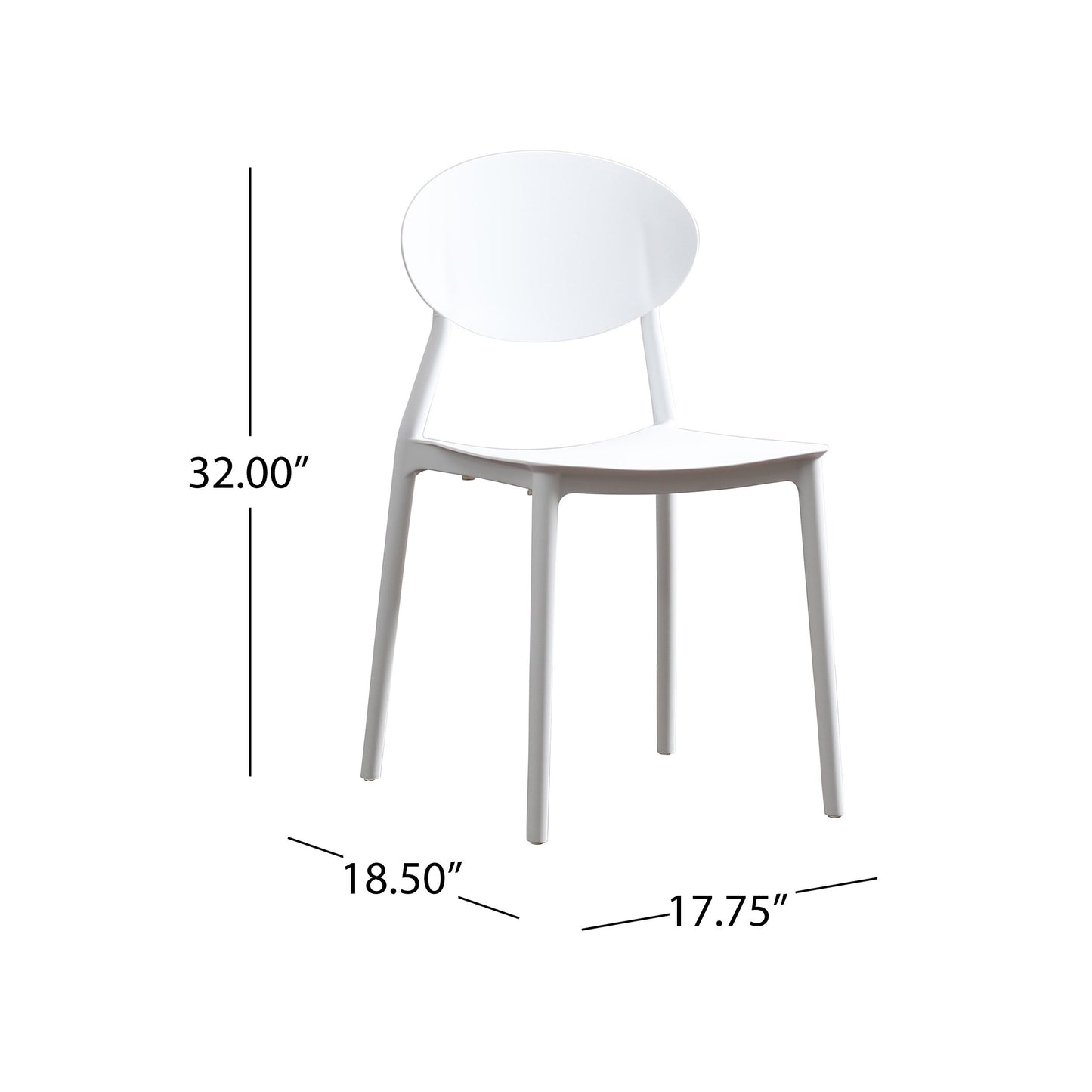 WESTLAKE INJECTION MOLDING PP CHAIR