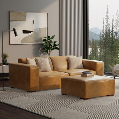 Rex 2 Seater Sofa and Ottoman