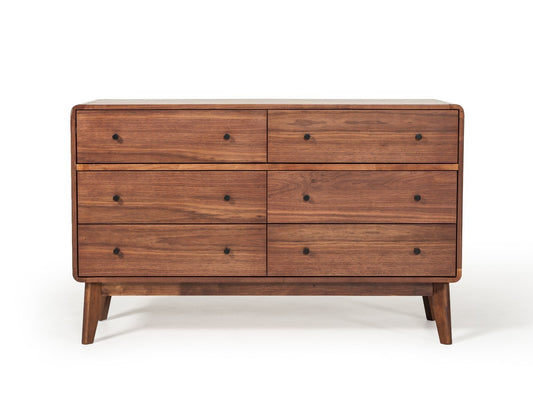 Modrest Marshall Mid-Century Modern Walnut Dresser