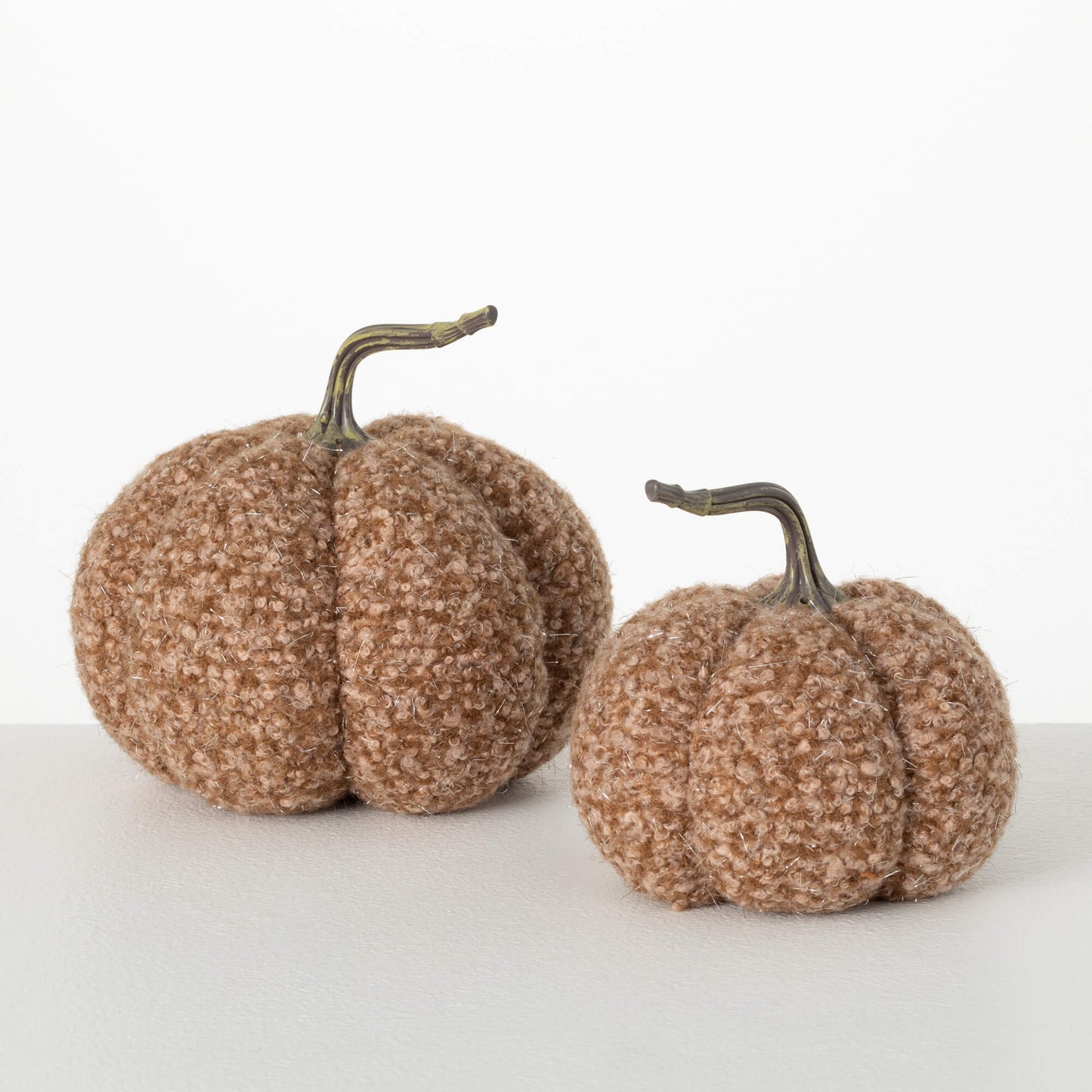 Caramel Boucle Pumpkin Set