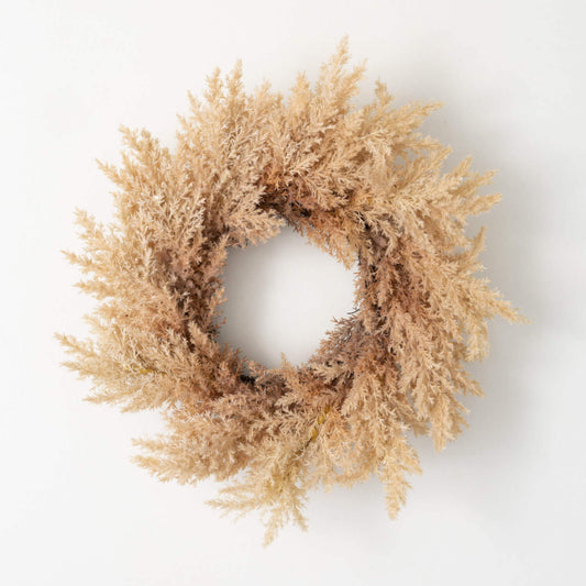 Cream Reed Wreath