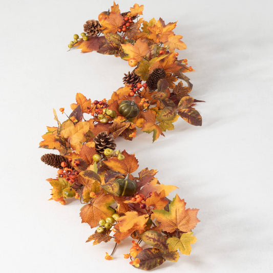 Pumpkin Berry Garland