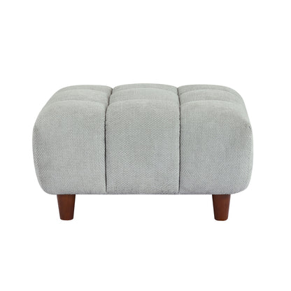 Convertible Sectional Sofa Couch, L Shaped Sofa with Fabric Couch,Modern Design Cream Style Marshmallow Sofa for Living Room and Office,Grey