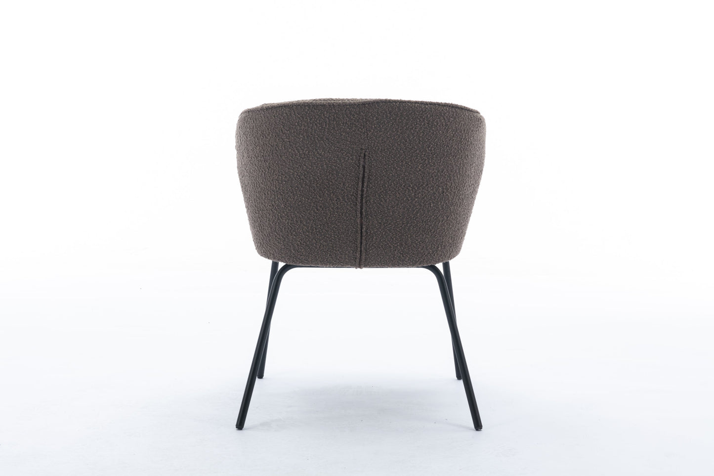 Retro Minimalist Modern Boucle Fabric Dining Chairs