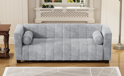 U_Style  78.7''Upholstered Sofa for Living Room, Bedroom, Salon, Simplified Style