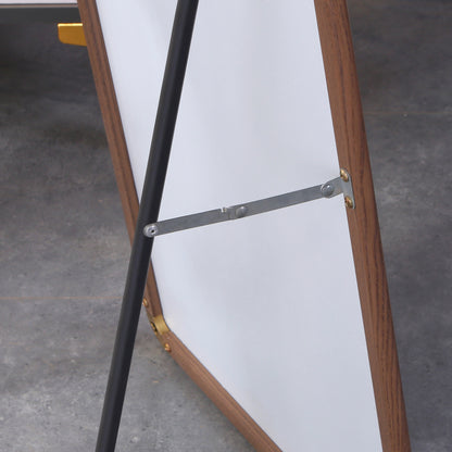 The 4th generation floor standing full-length rearview mirror. Pear wood framed wall mirror, bathroom makeup mirror, bedroom foyer, clothing store, wall mounted. 60 "* 16.5"