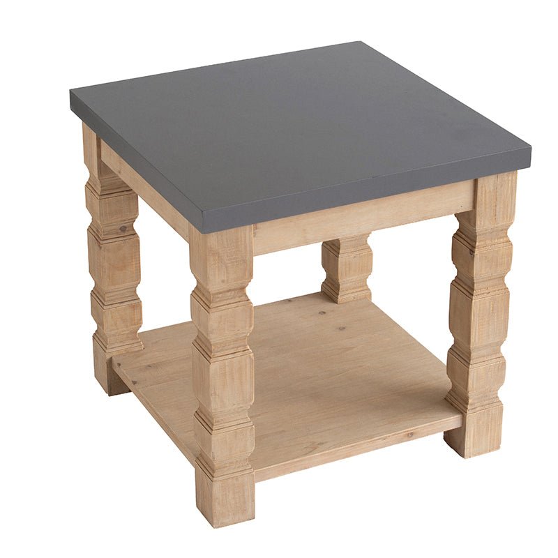 23.8x23.8x24" Side Table - Groovy Boardz