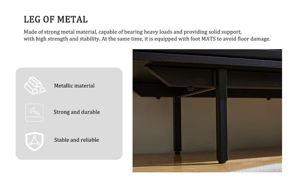 W9986B The whole cabinet is made of black oak board, the middle layer board on both sides of the cabinet can be adjusted, the furnace is embedded in the middle grid with the remote control