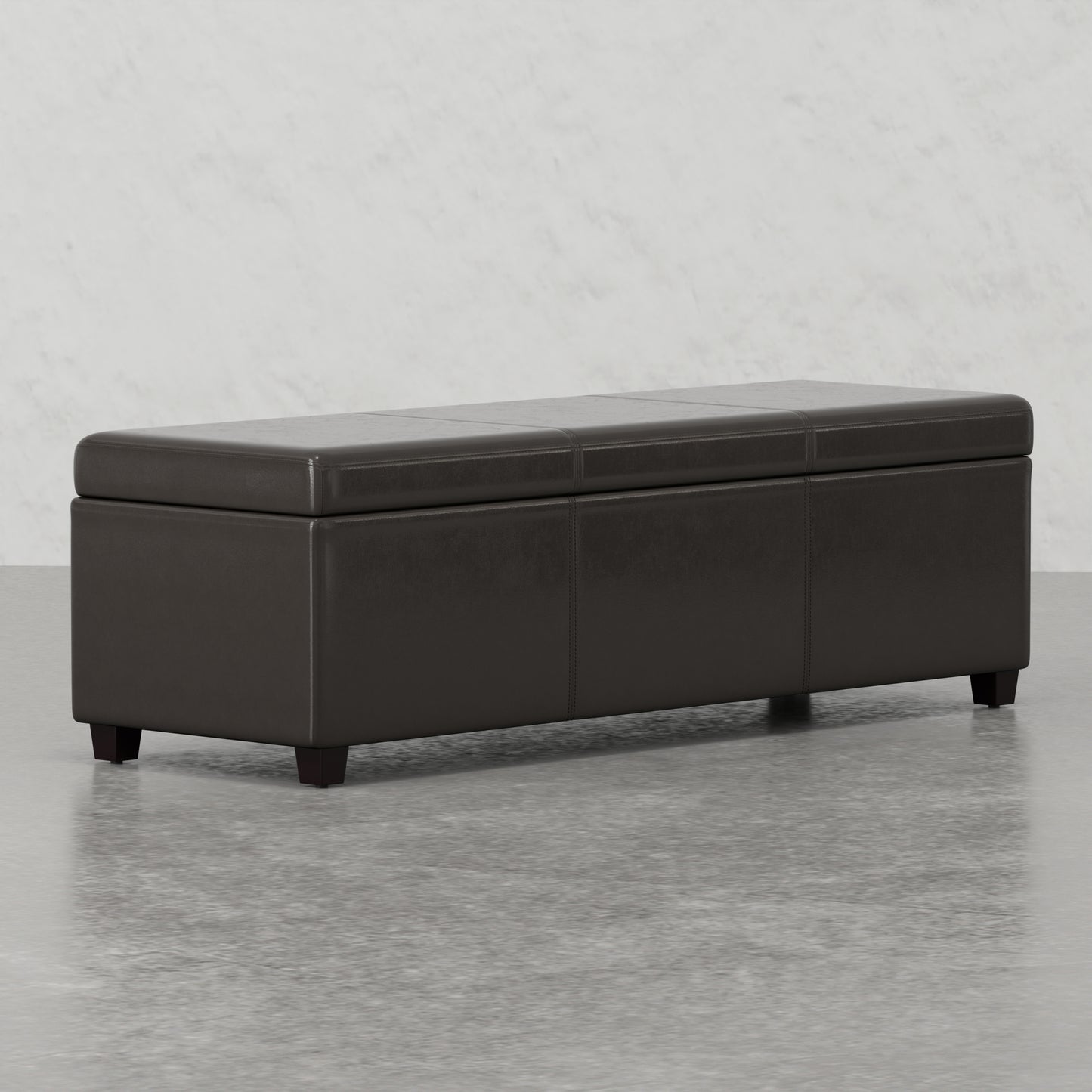 Lincoln Extra Large Storage Ottoman Bench