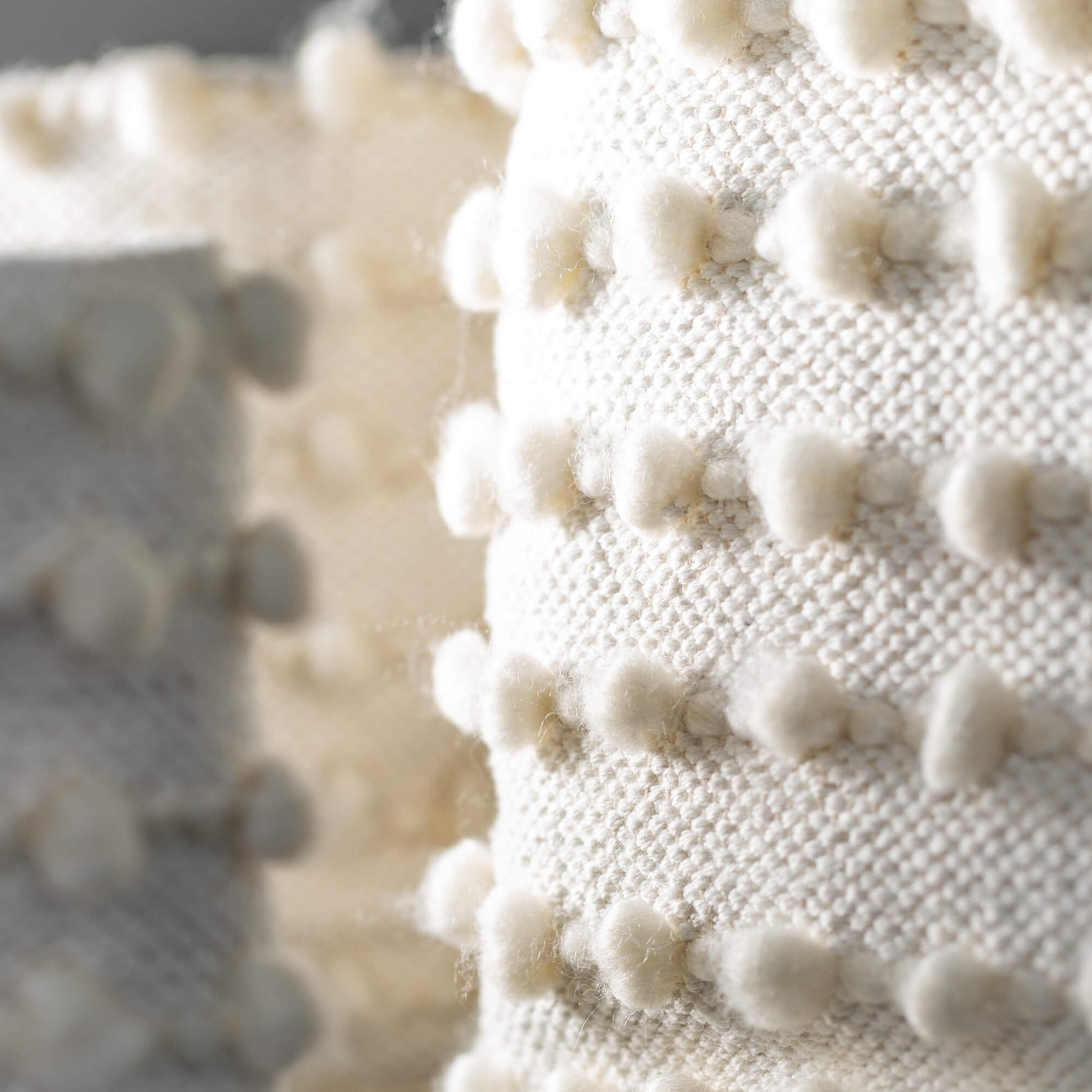 Nesting Cream Textile Baskets