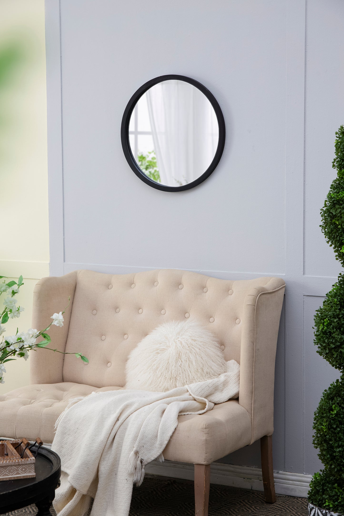 Milo Circle Wall Mirror