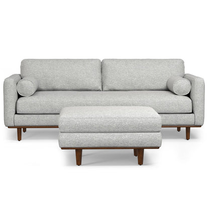 Morrison 89-inch Sofa and Ottoman Set