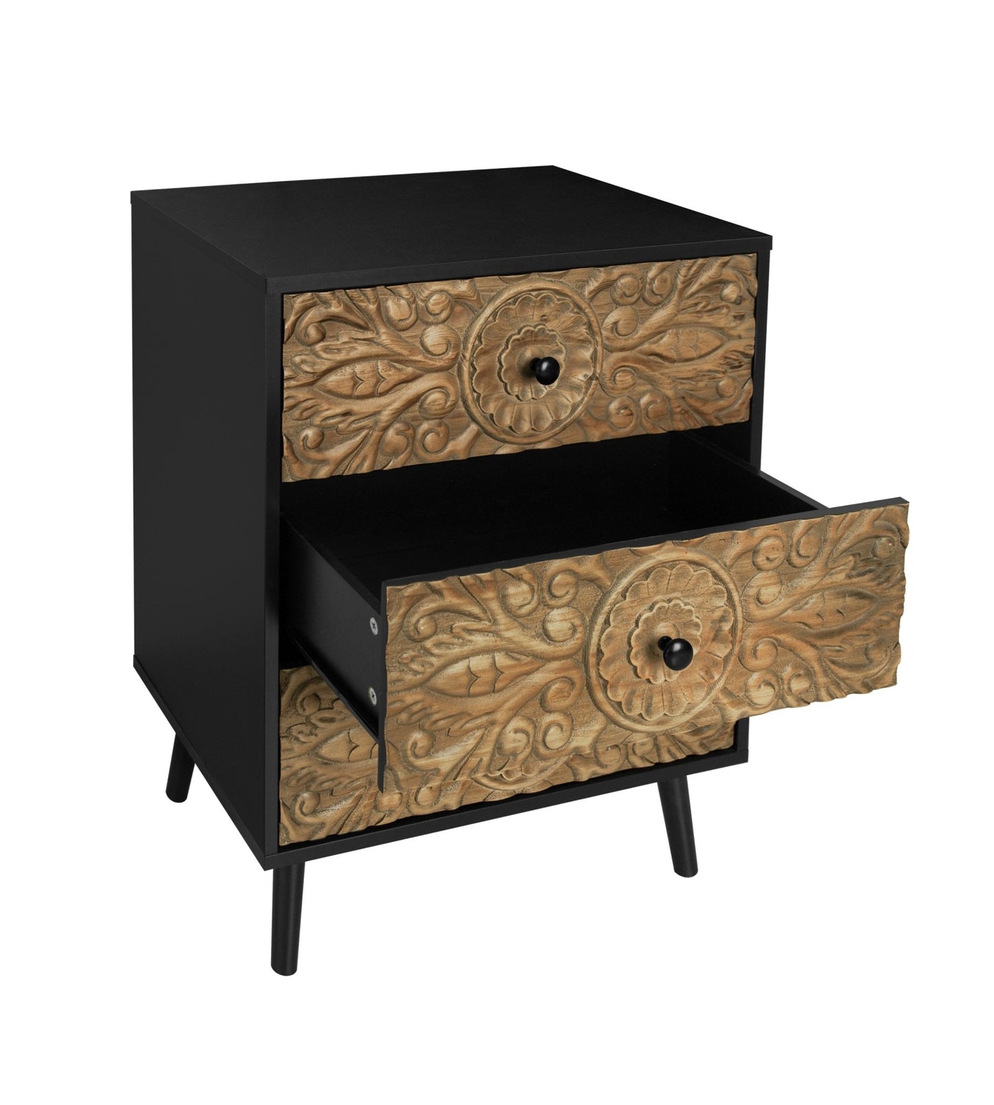 3 Drawer Cabinet, American Furniture,Suitable for bedroom, living room, study - Groovy Boardz