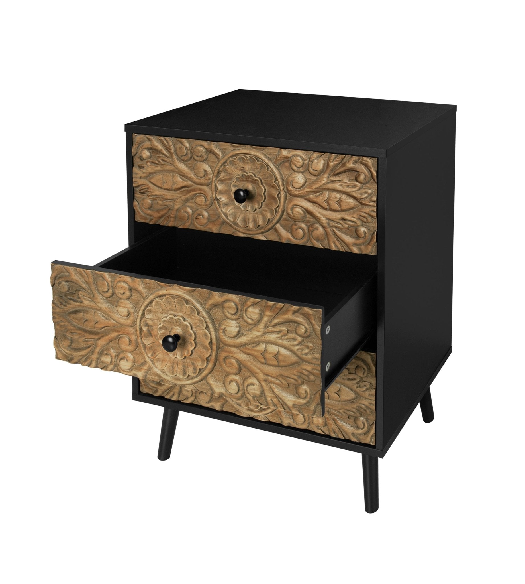 3 Drawer Cabinet, American Furniture,Suitable for bedroom, living room, study - Groovy Boardz