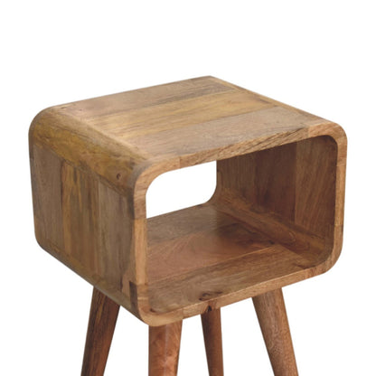 Artisan Furniture Mini Curved Open Bedside