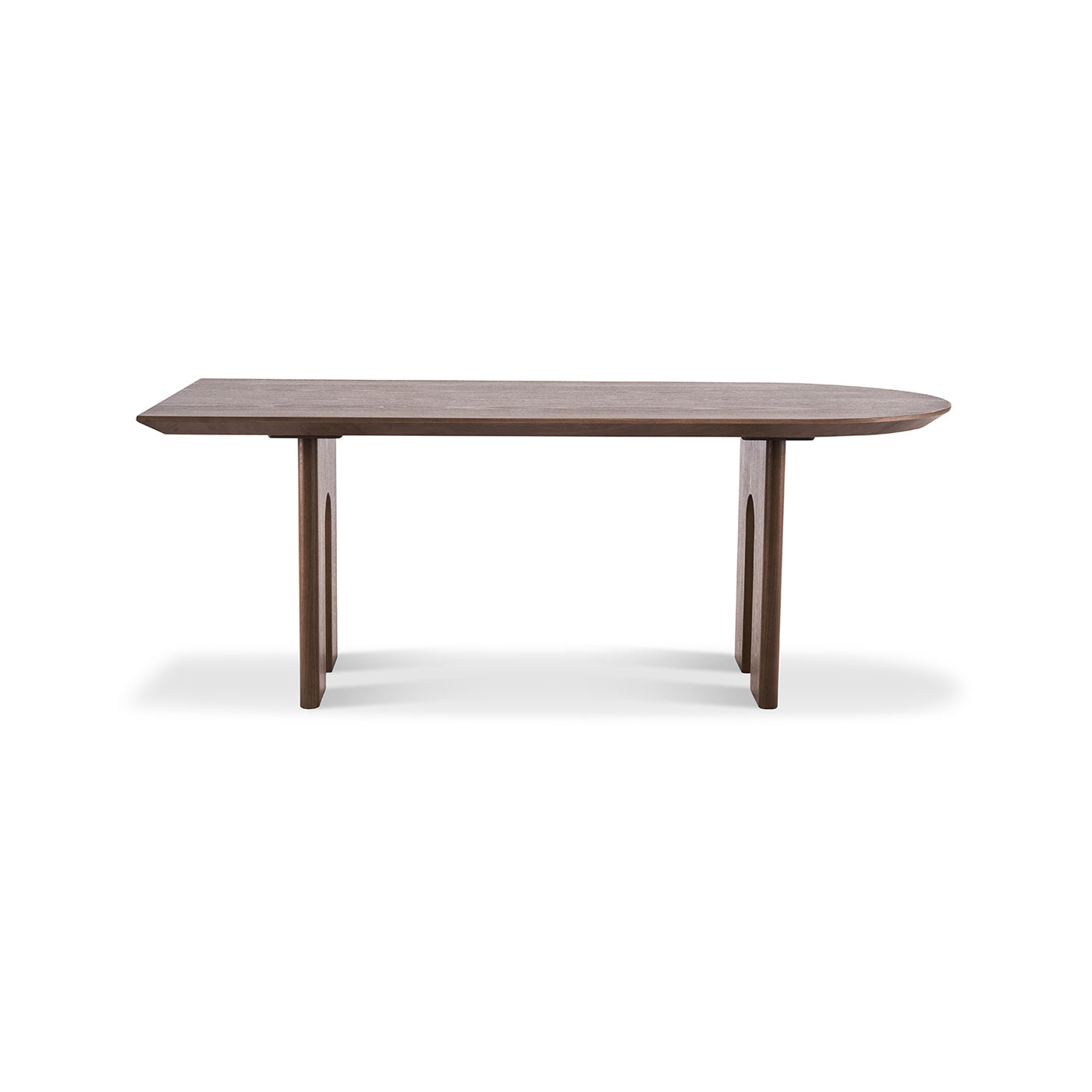 Mid-Century Walnut Dining Table 78.7 × 35.4 × 29.9inch