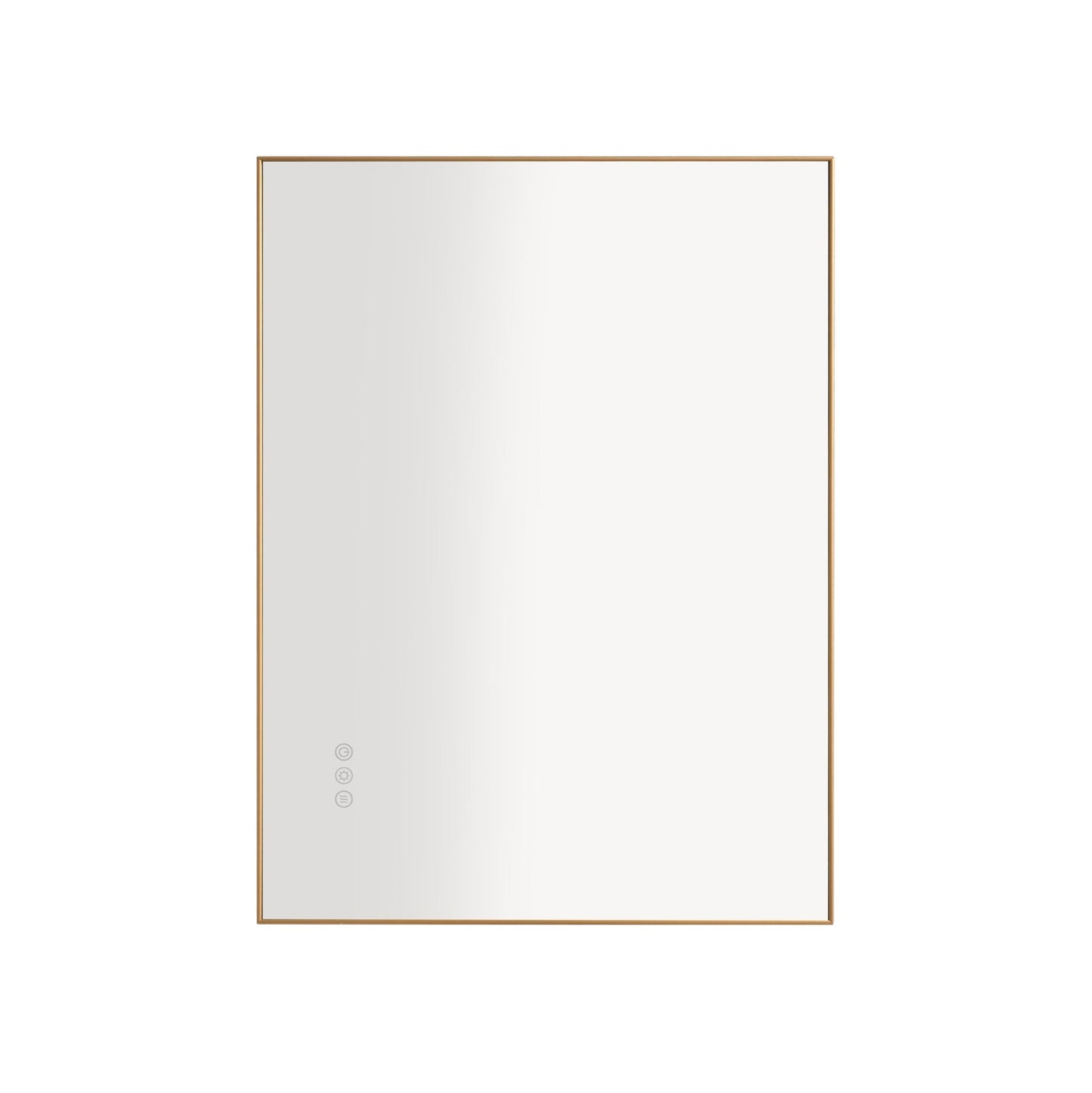 32 x 24 Inch LED Mirror Bathroom Vanity Mirror with Back Light, Wall Mount Anti-Fog Memory Large Adjustable Vanity Mirror - Groovy Boardz