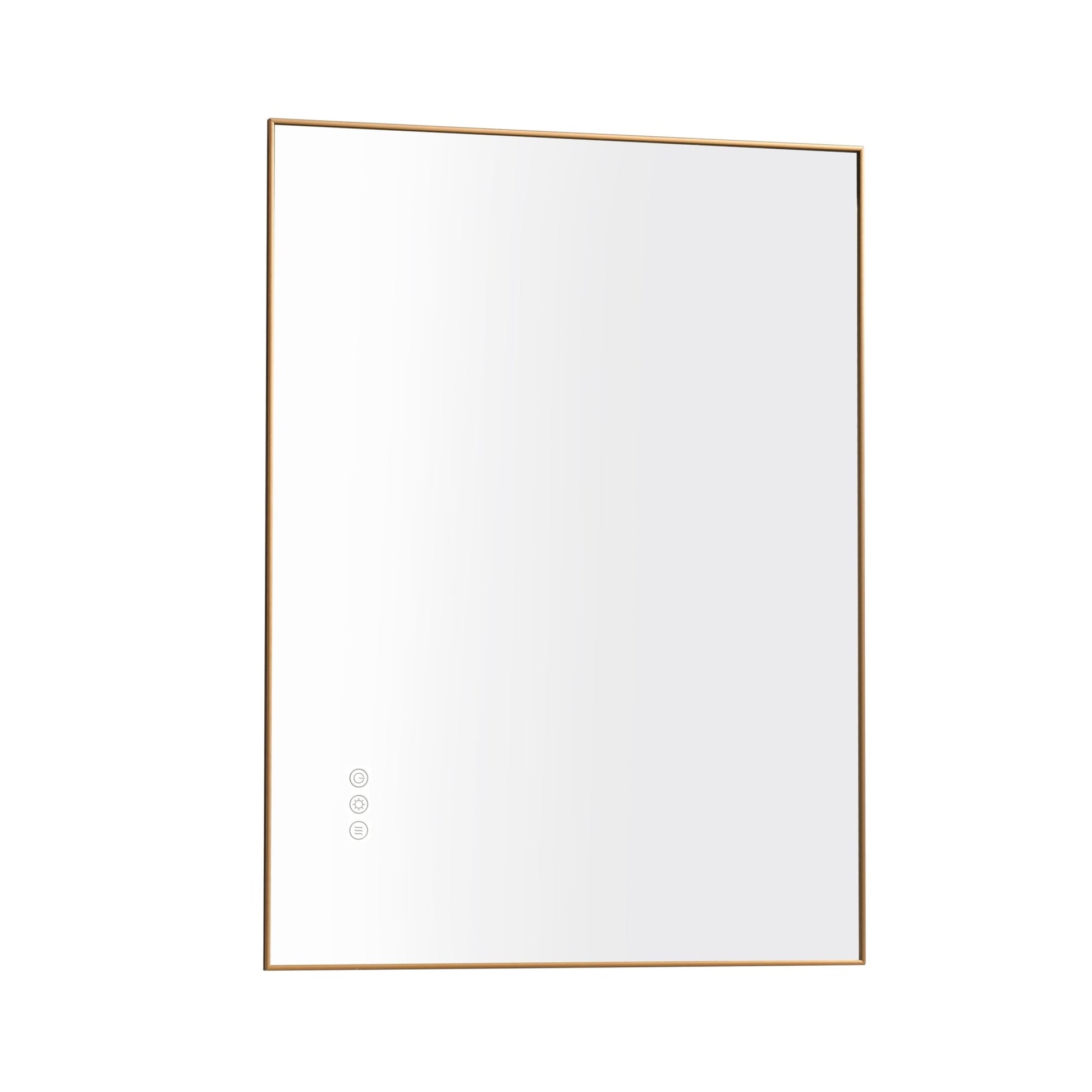 32 x 24 Inch LED Mirror Bathroom Vanity Mirror with Back Light, Wall Mount Anti-Fog Memory Large Adjustable Vanity Mirror - Groovy Boardz