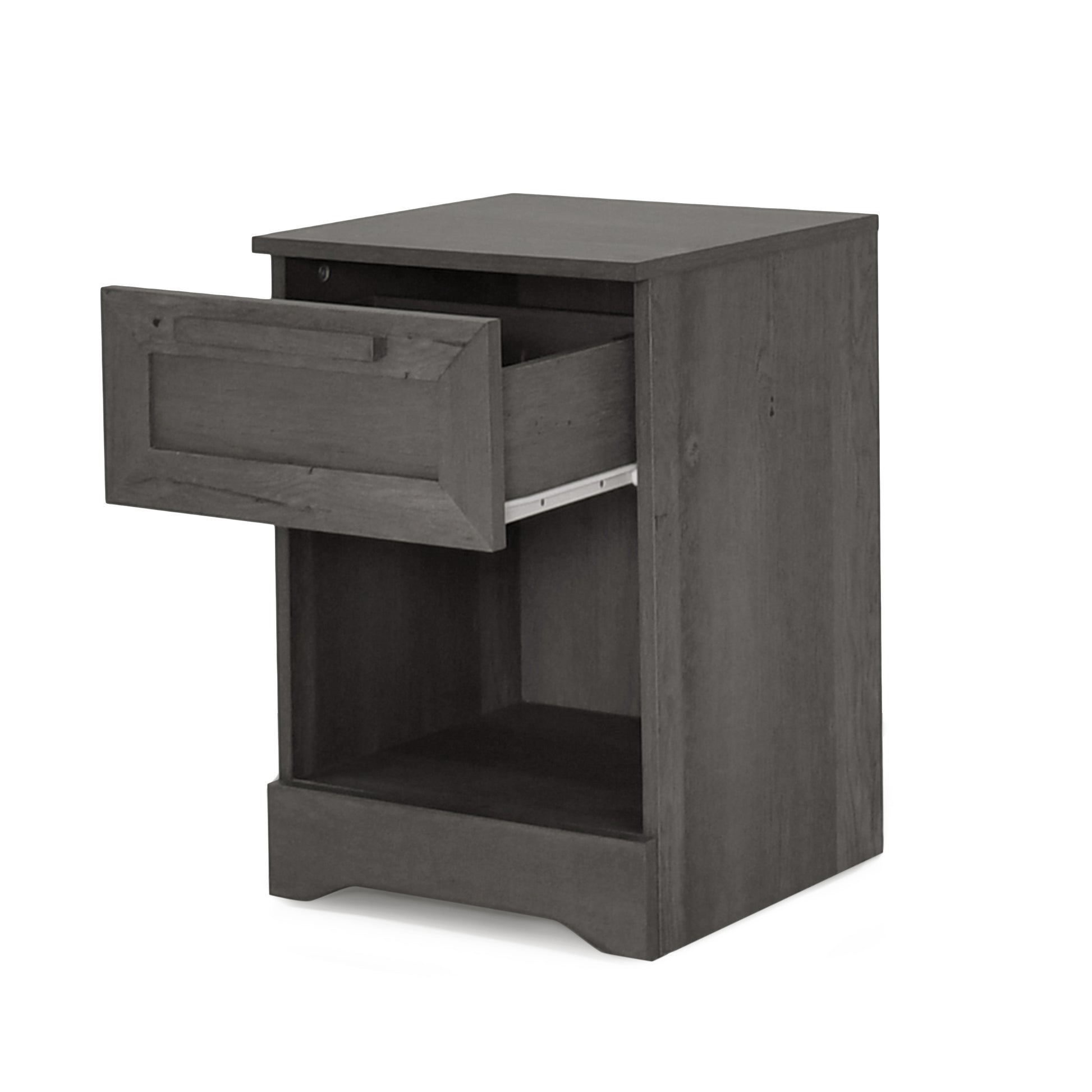 Delany Modern Nightstand, Bedside Table