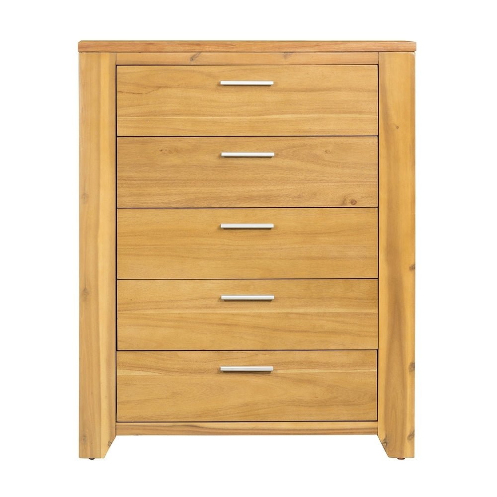 35.4x17.3x44" 5-Drawer Dresser - Groovy Boardz