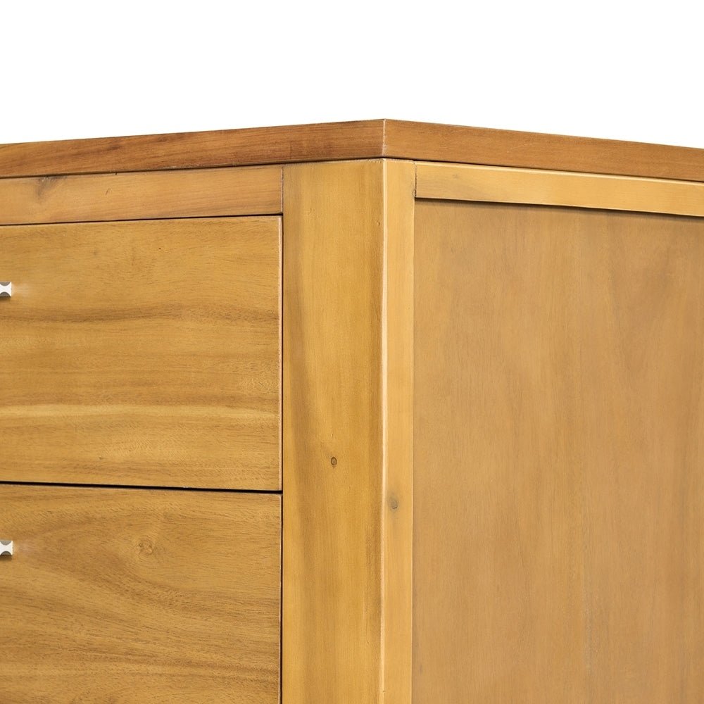 35.4x17.3x44" 5-Drawer Dresser - Groovy Boardz