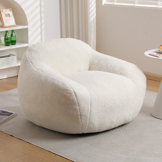 Bean Bag Chair Bean Bag Chairs for Adults Comfy Beanbag Giant Bean Bag Chair with Spacious Design Bean Bag Couch with Armrest Large Bean Bag Chair with Memory Foam Filler for Living Room Bedroom