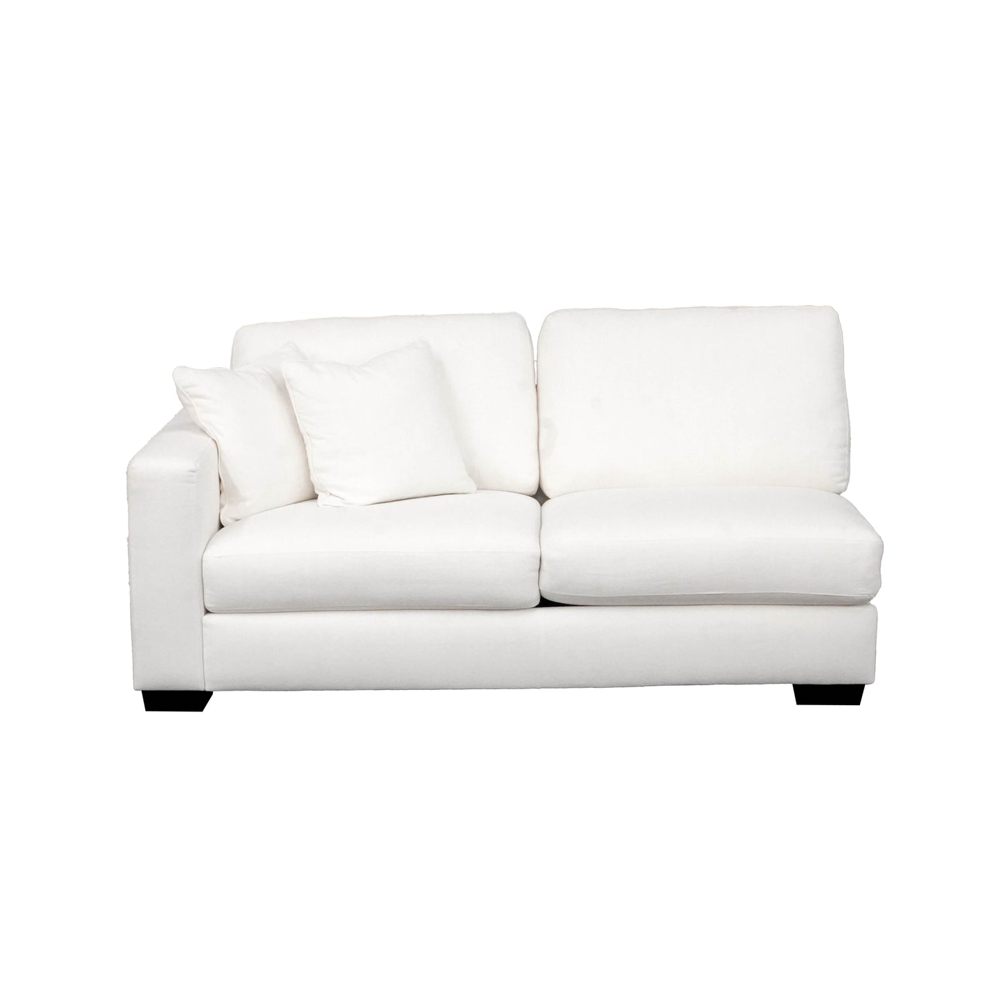 Concord Performance White Modular 3 piece Sectional