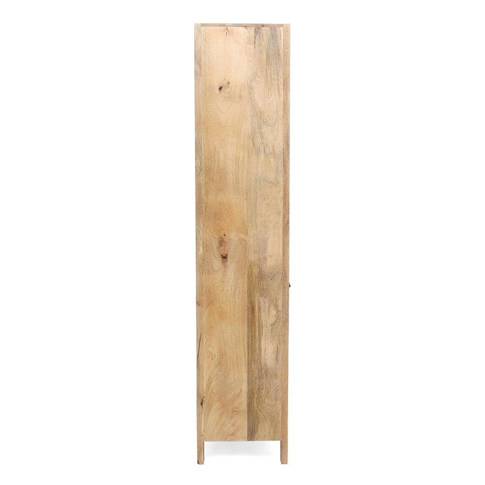 36x15x72" Shelf With Drawer,Natural - Groovy Boardz