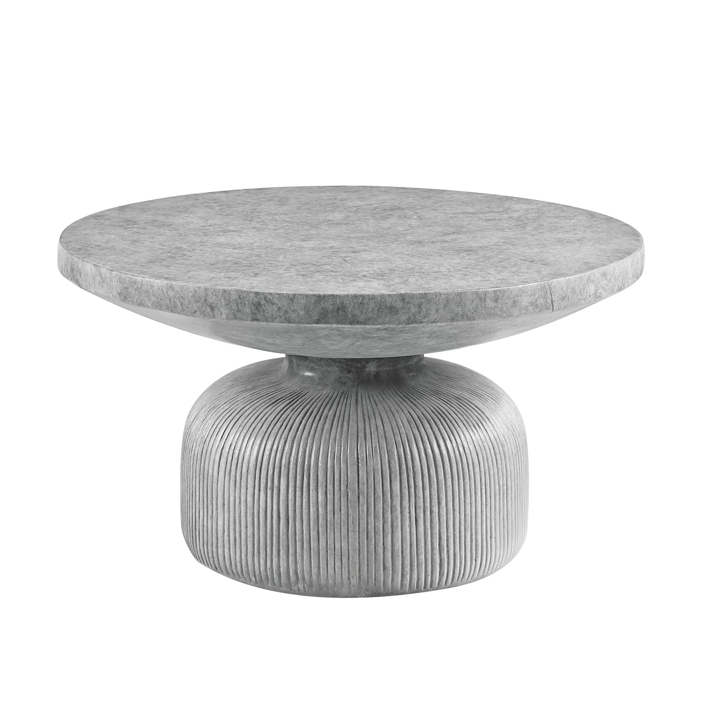 Laddie  Weathered Gray Finish Coffee Table