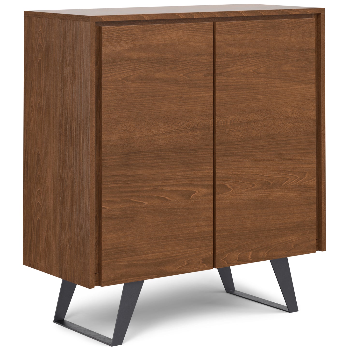 Lowry - Medium Storage Cabinet - Walnut Veneer