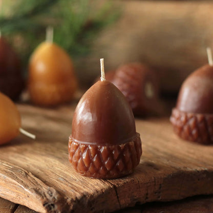 Scented Acorn Candle Set