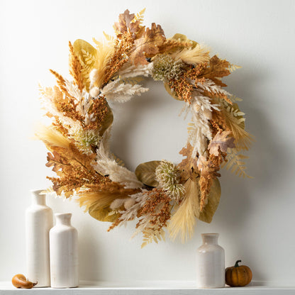 Dried Pampas Wreath