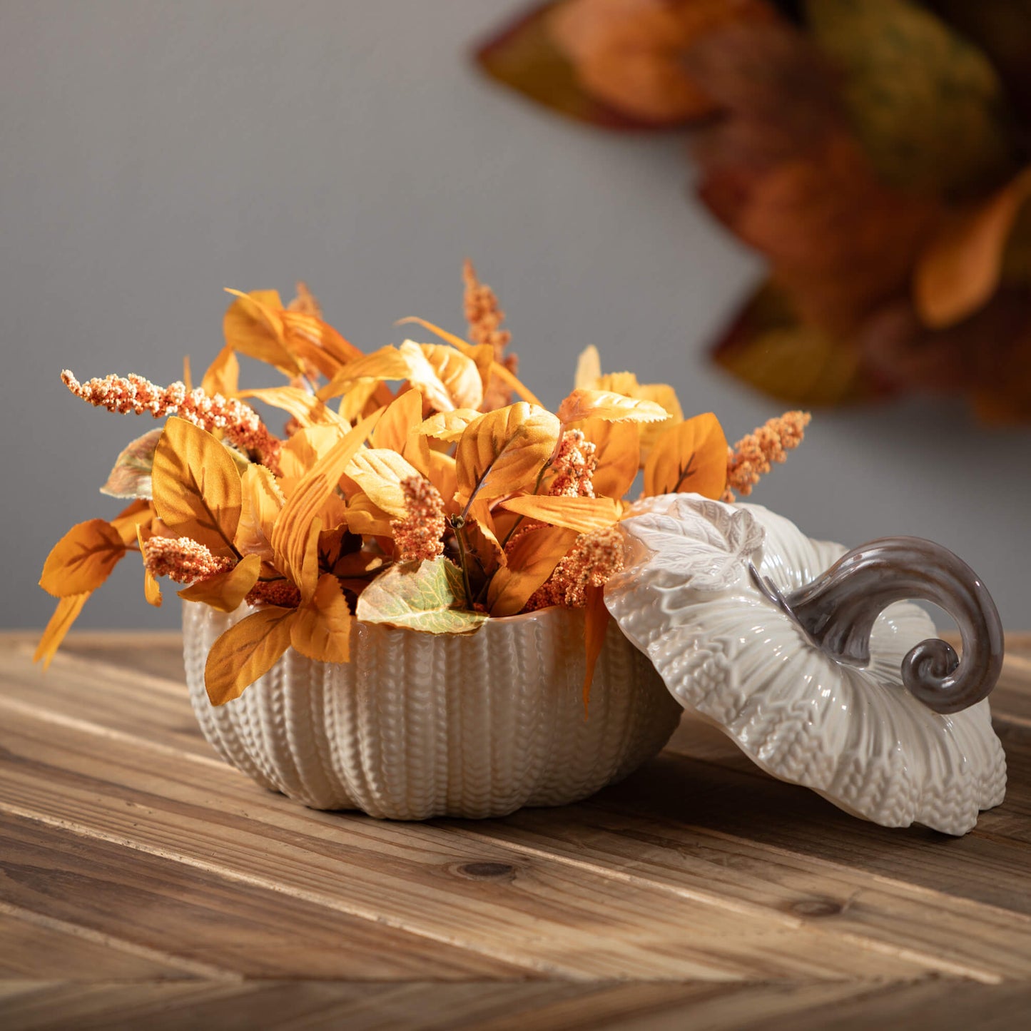 Decorative Pumpkin Containers