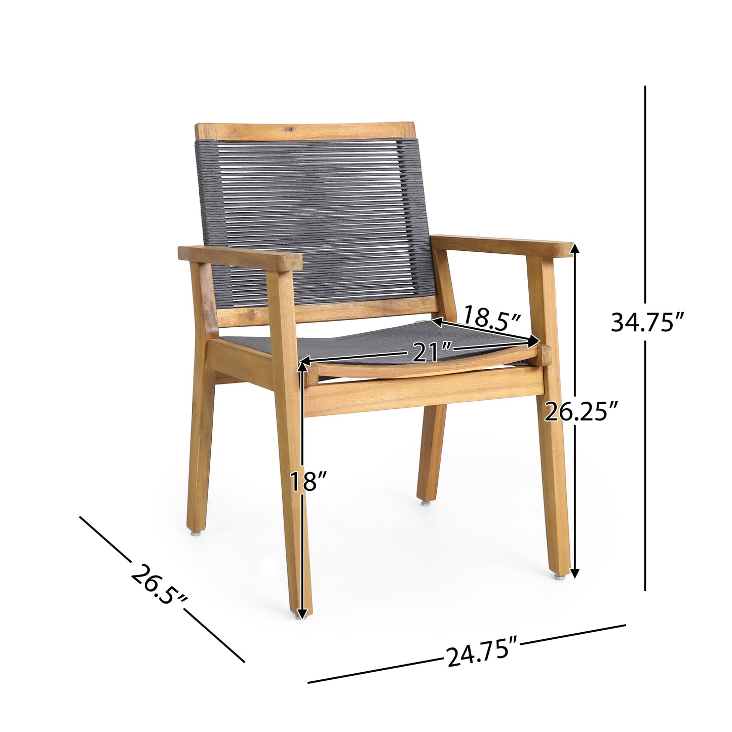 MCGILL DINING CHAIR( SET OF 2 )
