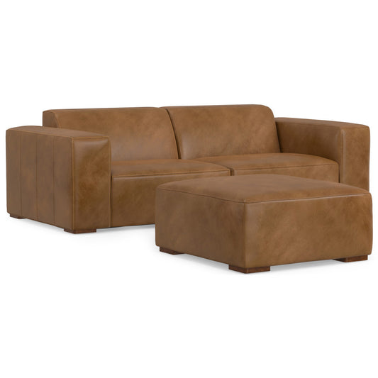 Rex 2 Seater Sofa and Ottoman