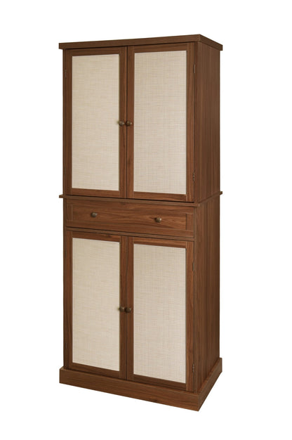 4 Door Cabinet with 1 Drawer, with 4 Adjustable Inner Shelves, Storage Cabinet - Groovy Boardz