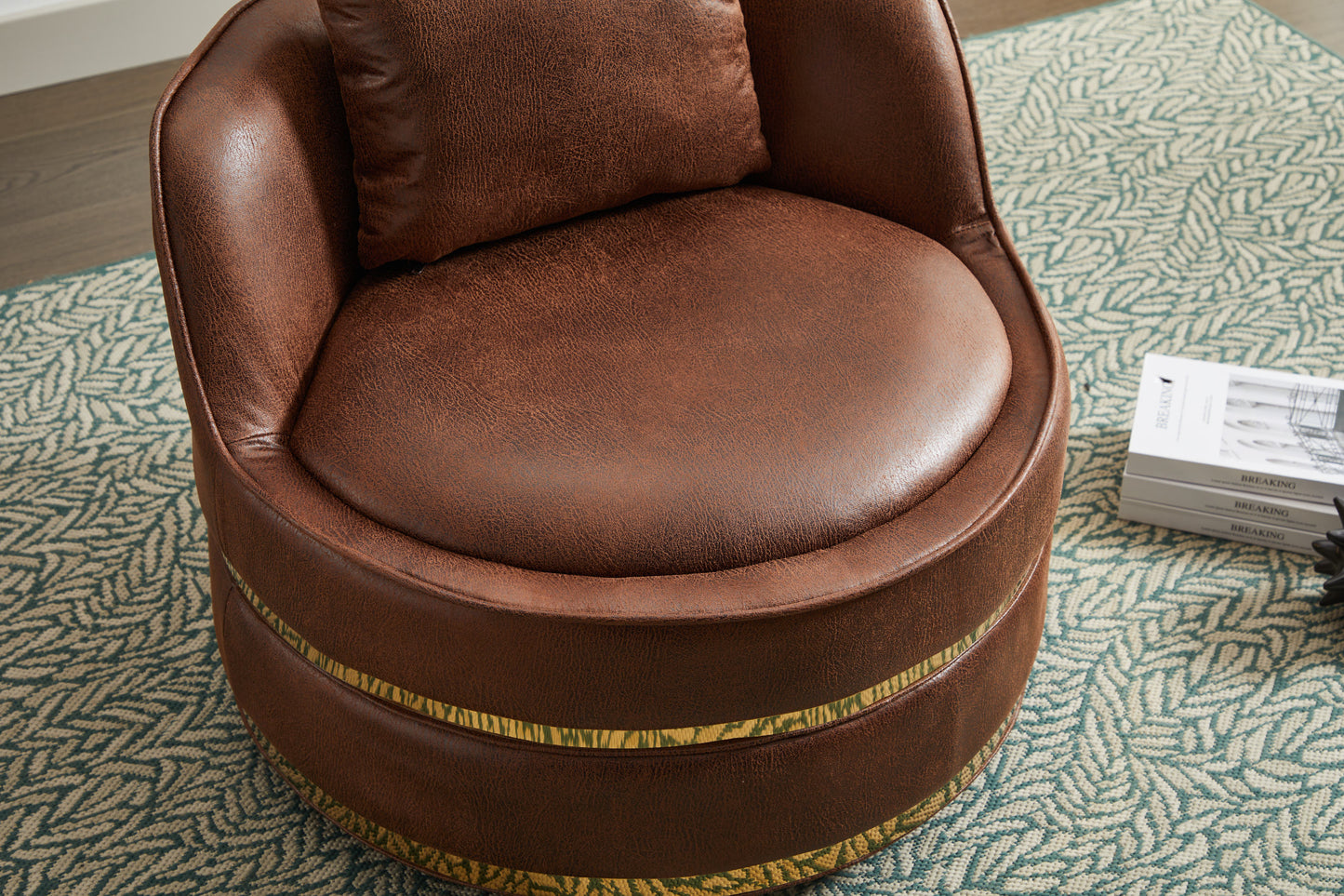 Swivel Chair, 360 Swivel Accent Chair, Barrel Chair for Living Room Bedroom