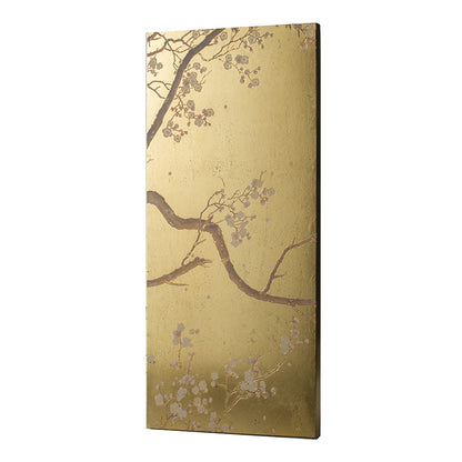 Set of 2 Cherry Blossom Wall Art Panels, Wall Decor for Living Room Dining Room Office Bedroom, 21.5" x 47"