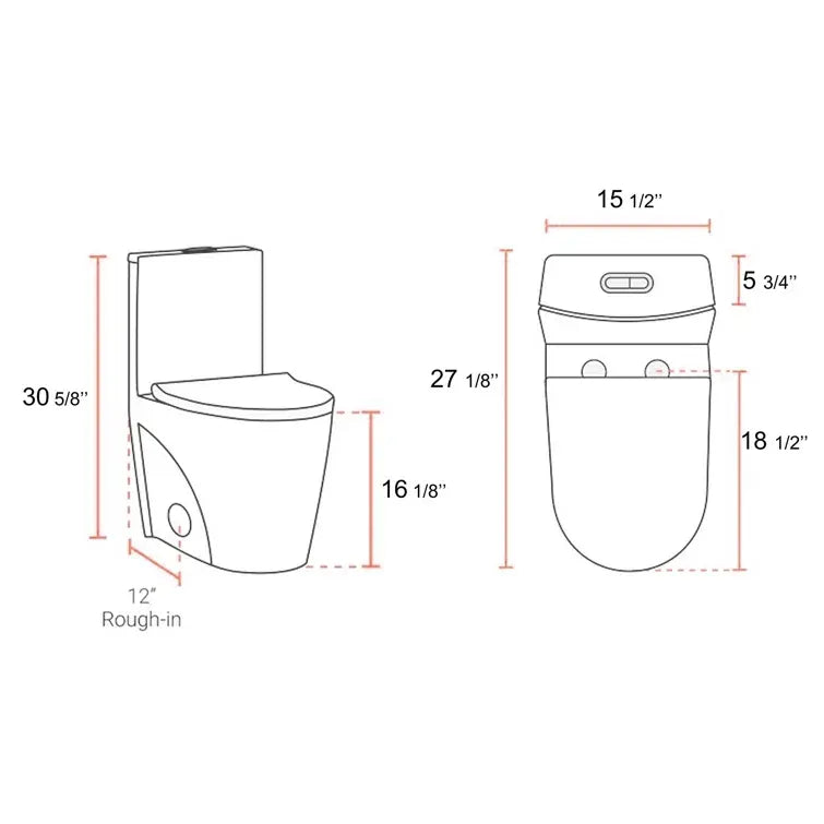 Gus the Groovy Dual-Flush Elongated Toilet