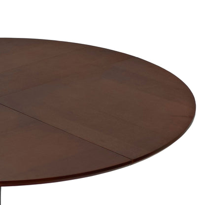 47.24"Modern Round Dining Table,Four Patchwork Tabletops with OAK Color Solid Wood Grain Table Top,Metal Base Dining Table, End Table Leisure Coffee Table - Groovy Boardz