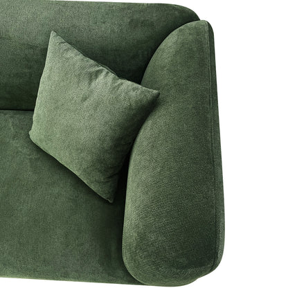 WKS2G Green sofa can be placed in the studio, living room, attic multiple scenes, style modern simple fashion, size 89.37* 35.43* high 28.74 inches