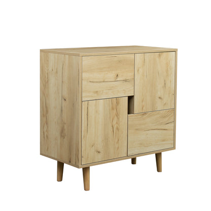 Sideboard, with four storage spaces, restaurant sideboard, entrance channel basement, bedroom and living room,oak