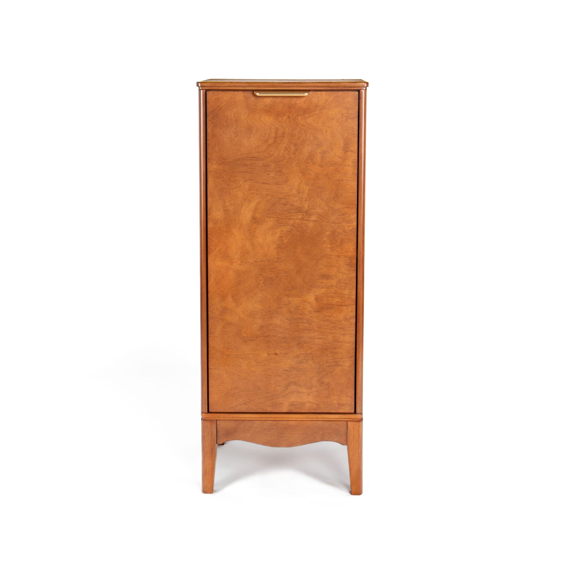 Modern Bathroom Floor Cabinet &Linen cabinet with Adjustable Shelves,Antique Brass(14.5"×12.6"×35.7")