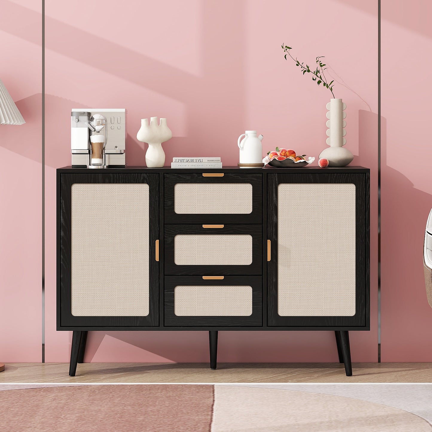 Modern Accent Storage Cabinet